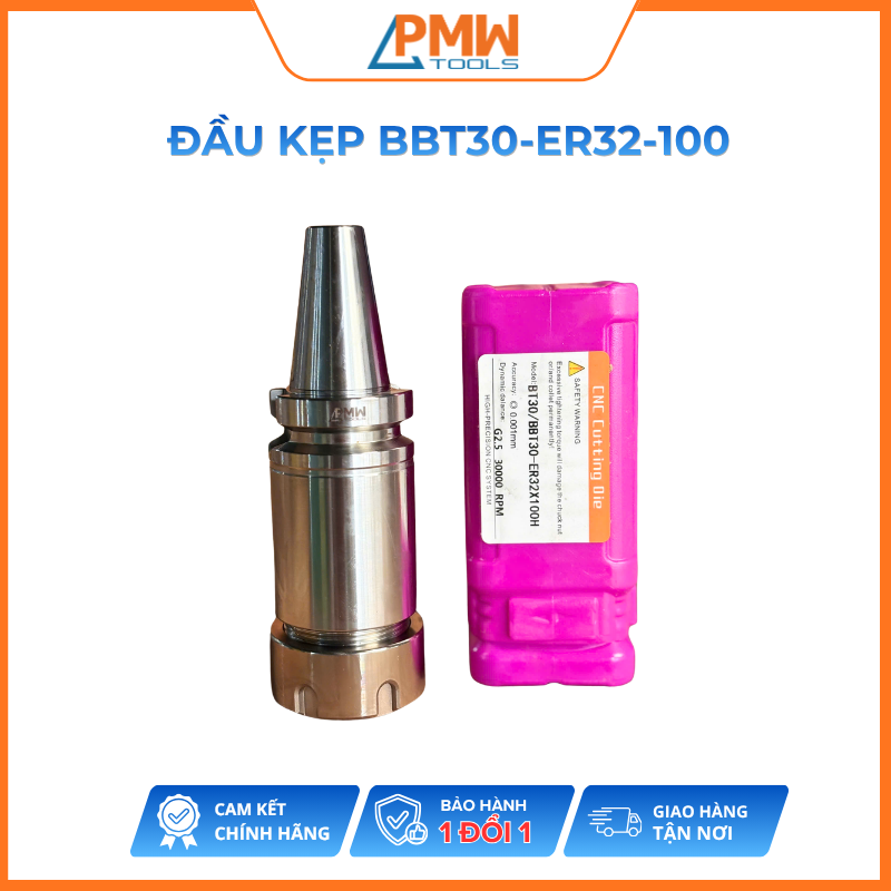 Đầu kẹp dụng cụ BBT30-ER32-100