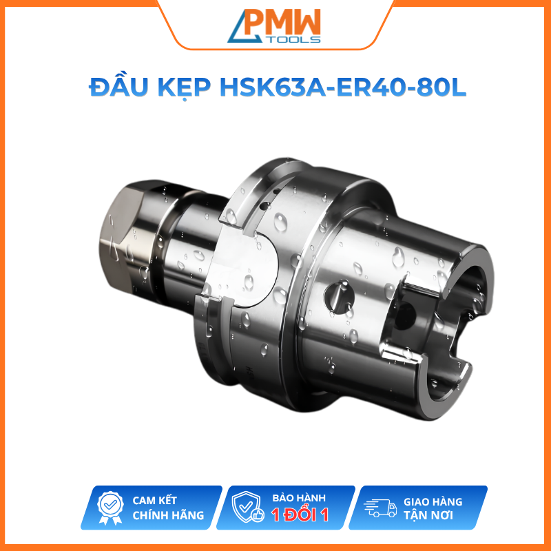 Đầu kẹp dụng cụ HSK63A-ER40-80L