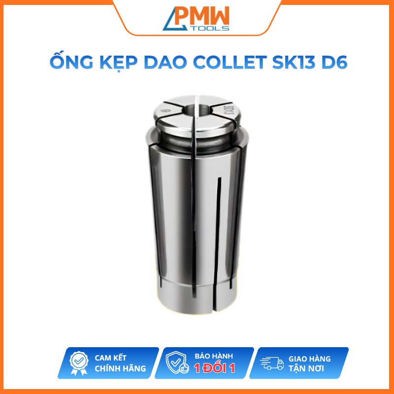 Ống kẹp dao Collet SK13 D6