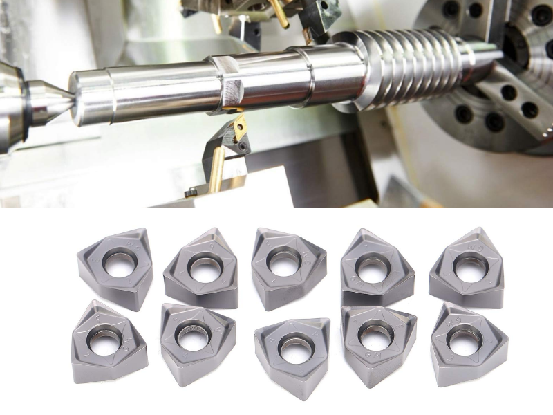 Chíp dao tiện CNC được phân chia làm nhiều dòng khác nhau tuỳ theo vật liệu, cấu tạo và công dụng